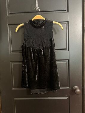 Crushed Velvet Top